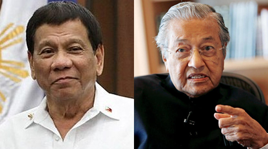 DUTERTE-Mahathir