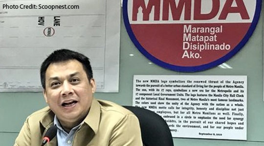 MMDA General Manager Jojo Garcia