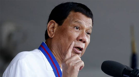 President Rodrigo Duterte