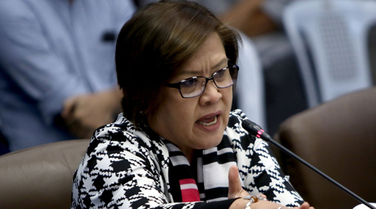 Senadora Leila De Lima