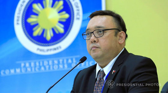 Spokesperson Harry Roque