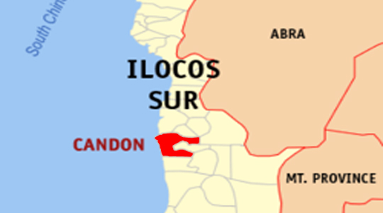 CANDON ILOCOS SUR MAP