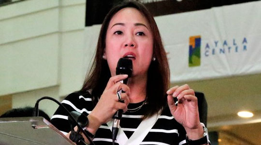 DTI Undersecretary Ruth Castelo 