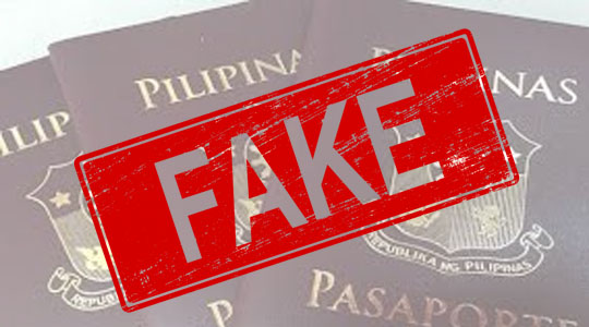 FAKE PASSPORT