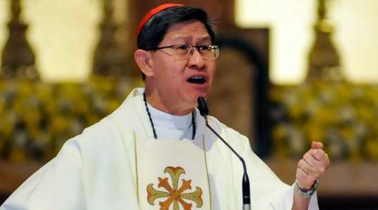 Manila Archbishop Luis Antonio Cardinal Tagle