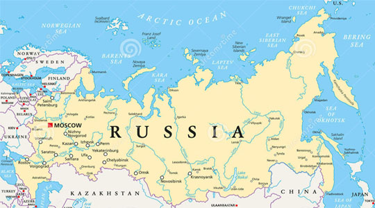 RUSSIA MAP