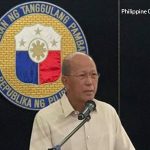 Defense Secretary Delfin Lorenzana