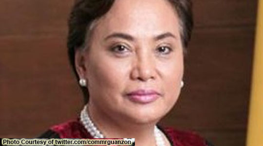 Commissioner Rowena Guanzon