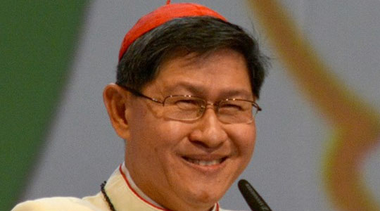 Manila Archbishop Luis Antonio Cardinal Tagle