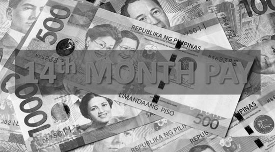 14th month pay