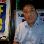 United Filipino Consumers and Commuters President RJ Javellana