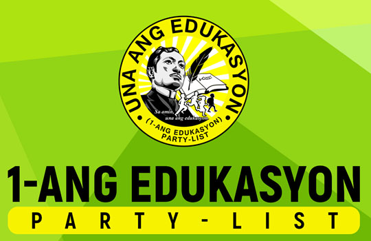 1-ANG EDUKASYON PARTY-LIST