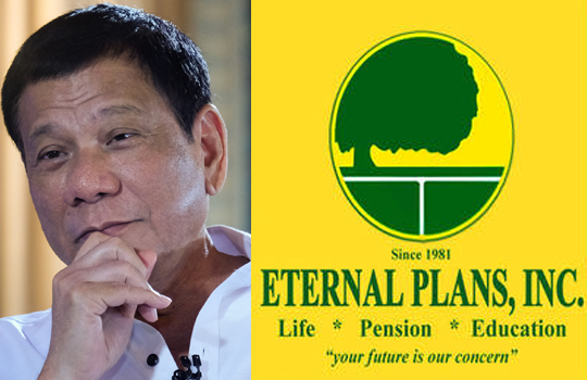 DUTERTE-ETERNAL PLANS