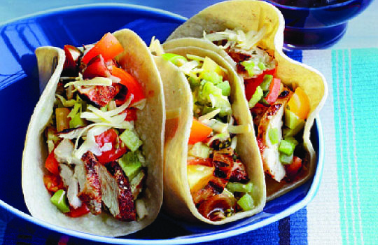 GRILLED CHICKEN TACOS