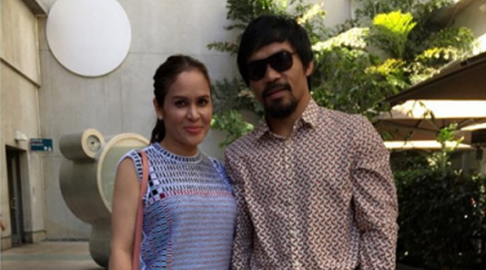 MANNY AT JINKEE PACQUIAO