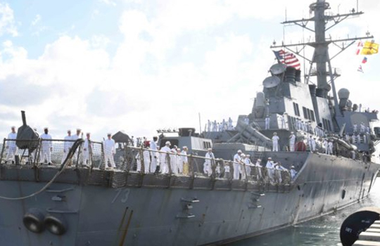 US WAR SHIP