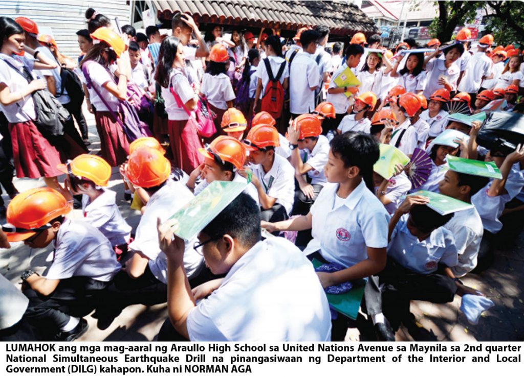 Earthquake Drill