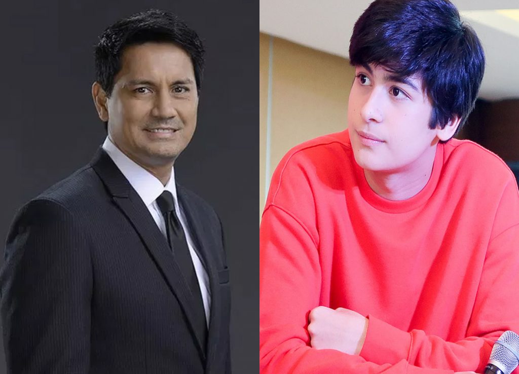 Richard gomez and Andres Muhlach