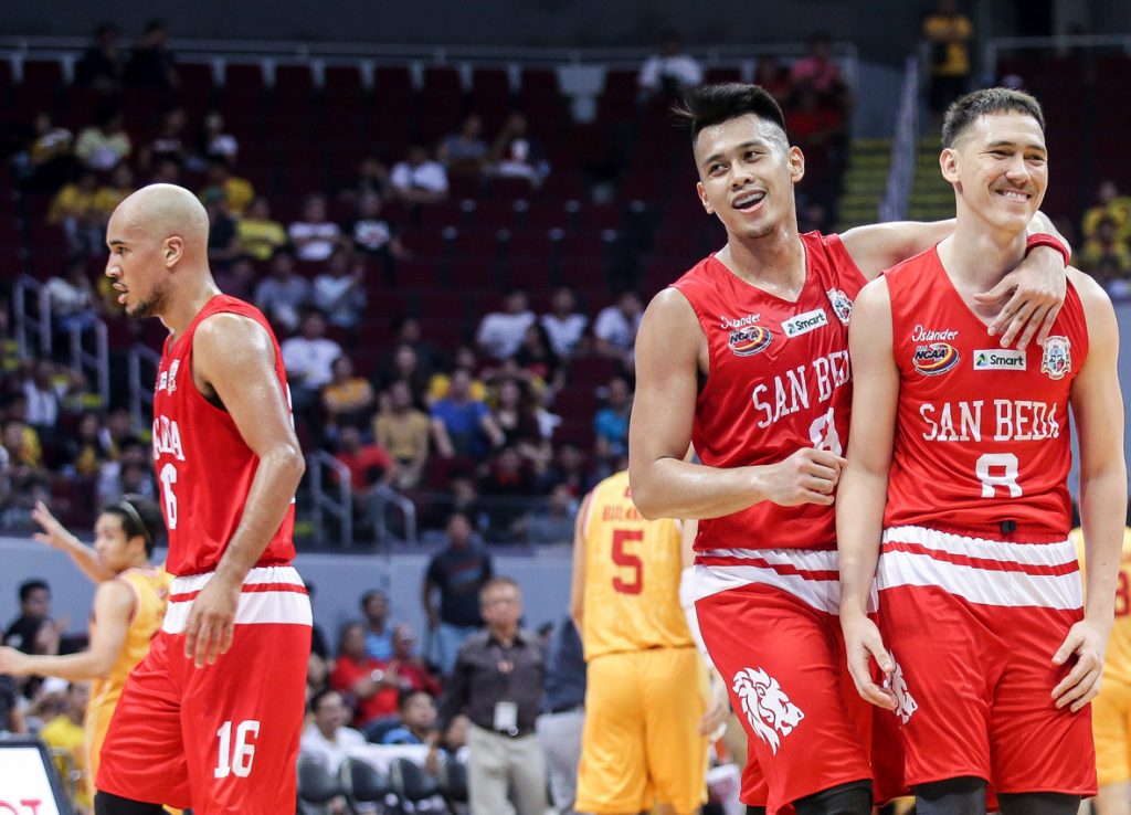 san beda lion