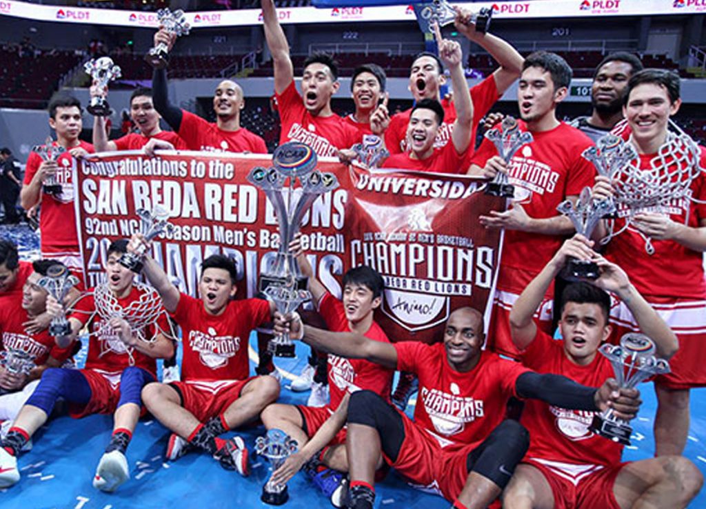 san beda red lion