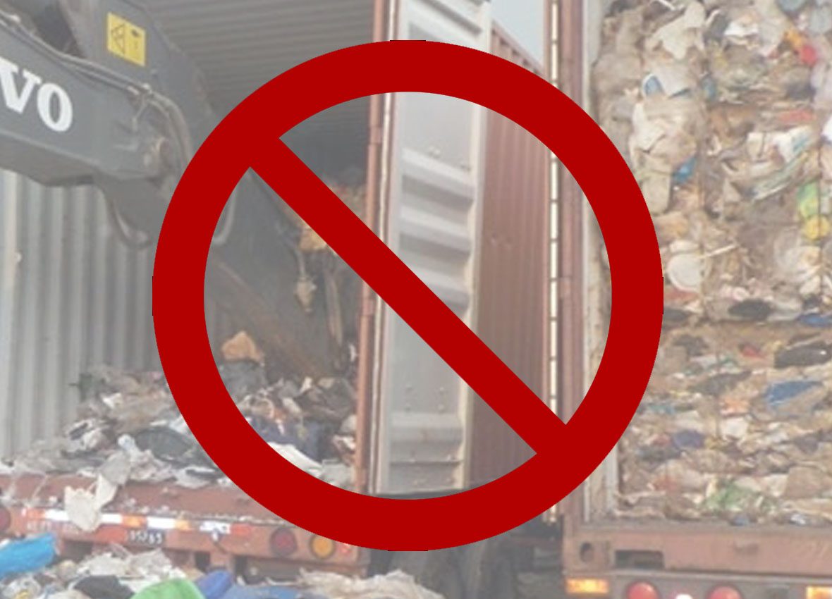 WASTE IMPORTS BAN