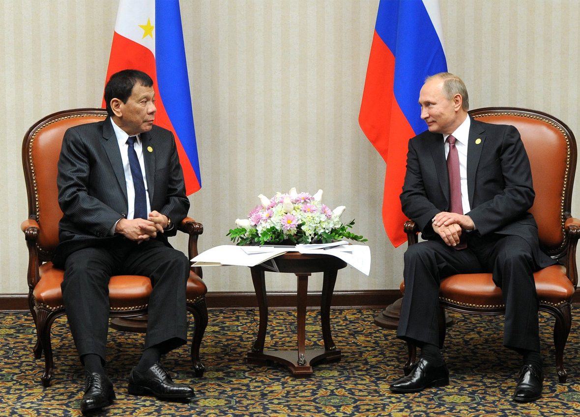 DUTERTE AT PUTIN