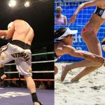 Kickboxing and Beach Volleyball