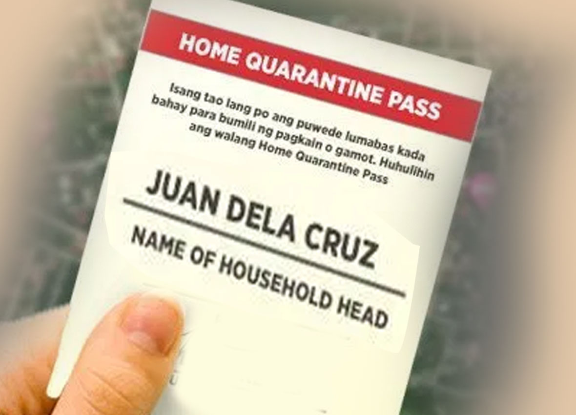 QUARANTINE PASS