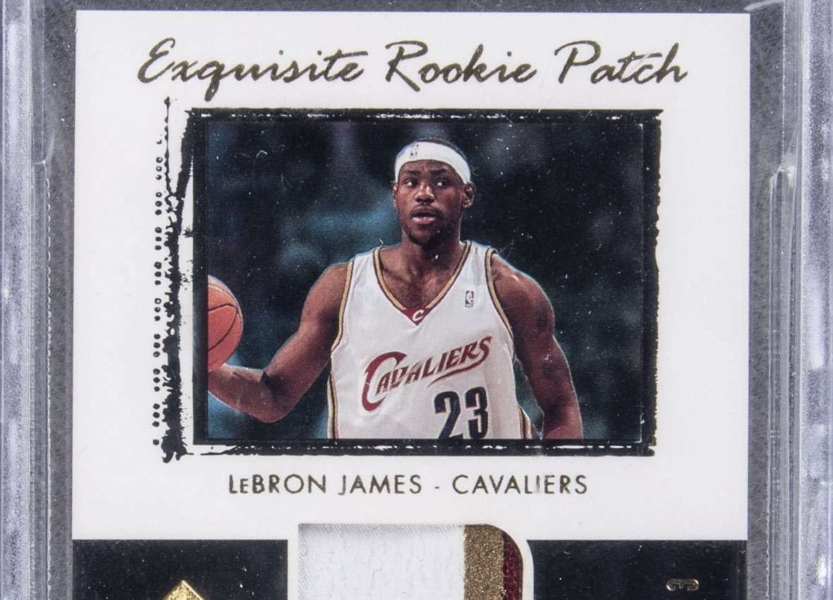 LEbron trading card