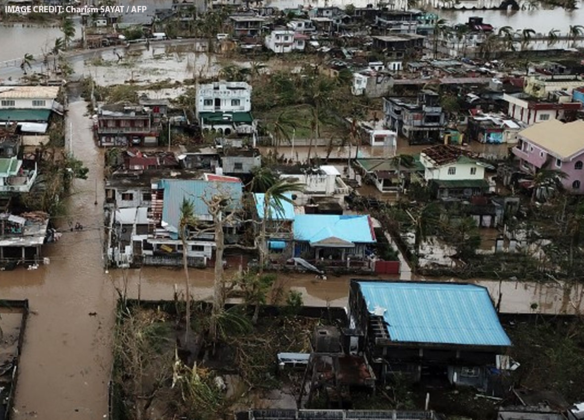 DAMAGE TYPHOON ROLLY