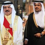 BAHRAINI KING AT CROWN PRINCE