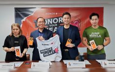 Present at the MOU signing were Ms. Josephine M. Guillermo-Lopez, Deputy Executive Director – Hospital Support Services, Philippine Heart Center; Dr. Joel M. Abanilla, Executive Director, Philippine Heart Center; Stephen Cheng, Vice President of HONOR Philippines; and Erwin Ng, Owner of Jump Manila.