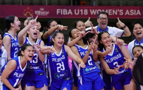 GILAS PILIPINAS GIRLS U18 TEAM TAMPOK SA PSA FORUM - PILIPINO Mirror